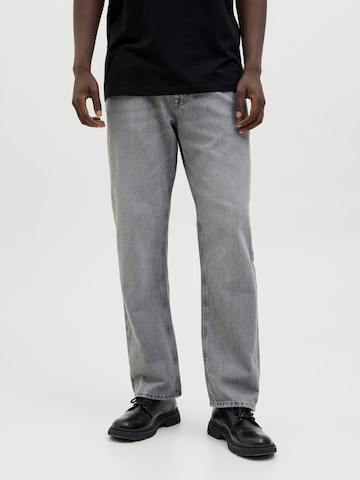 JACK & JONES Baggy Jeans 'Chris' in Grijs: voorkant
