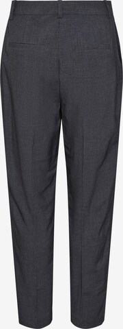 PIECES Regular Pants 'Luisa' in Grey