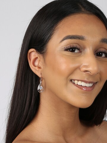 Boucles d'oreilles Lucardi en argent