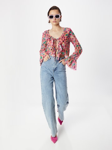 Monki Blouse in Pink