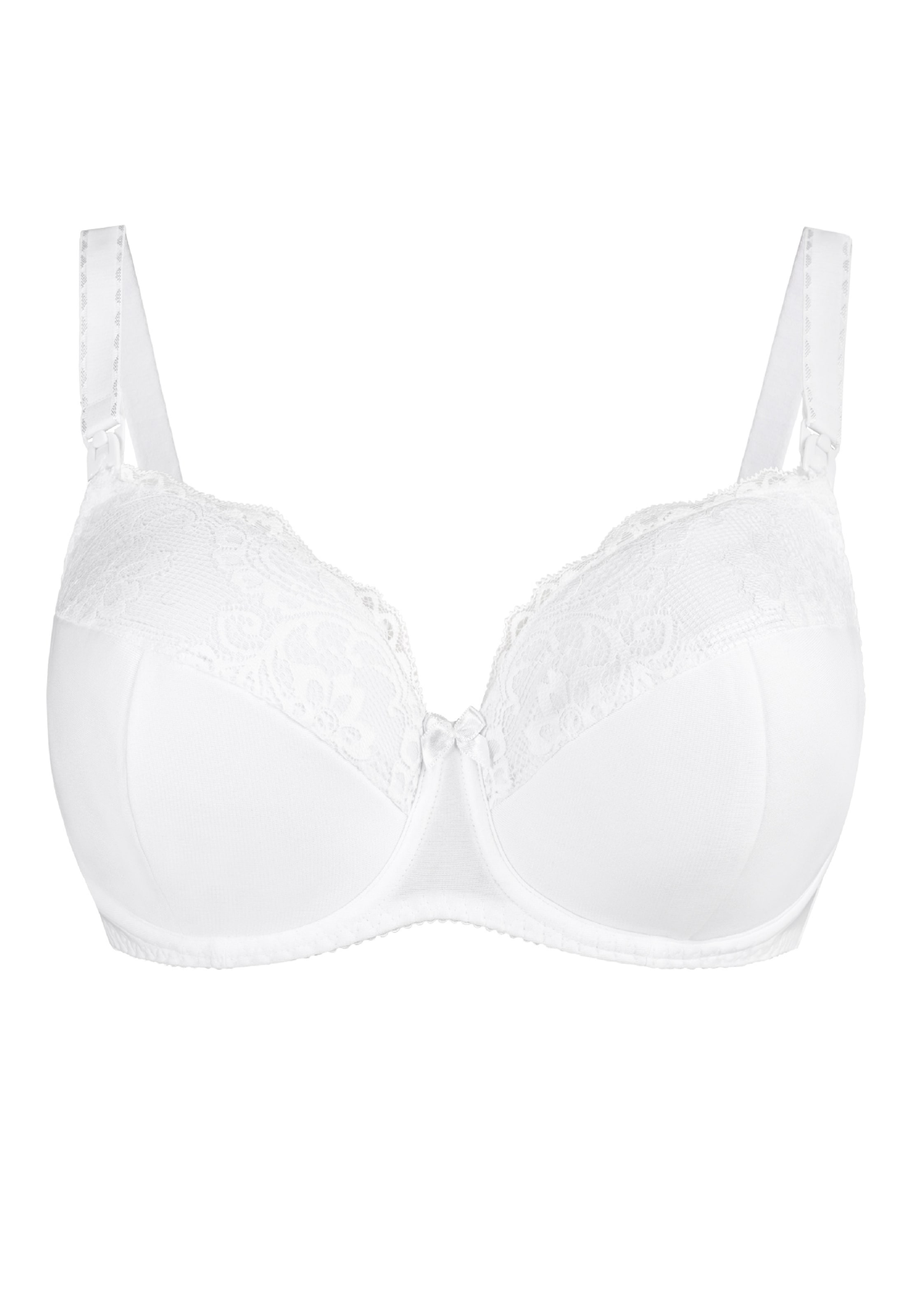 TEYLI T-särgi Imetamisrinnahoidjad, värv valge: eest vaates