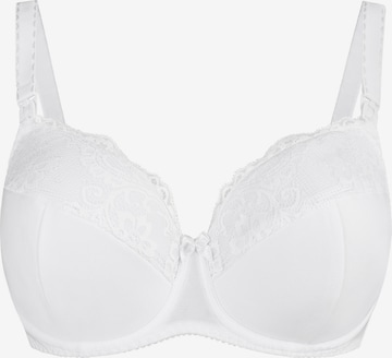 TEYLI T-shirt Nursing bra in White: front