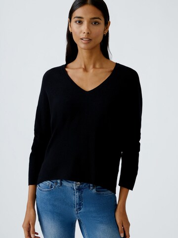 OUI Sweater 'Freyja' in Black: front
