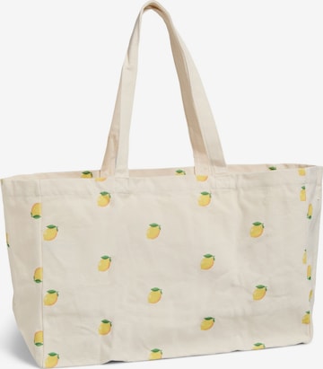 PIECES Shopper 'PCBella' i hvid: forside