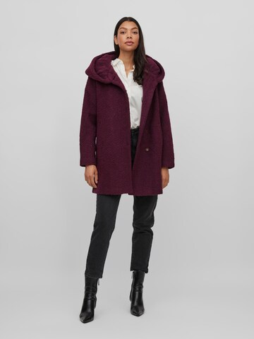 VILA Between-seasons coat 'Cana' in Red