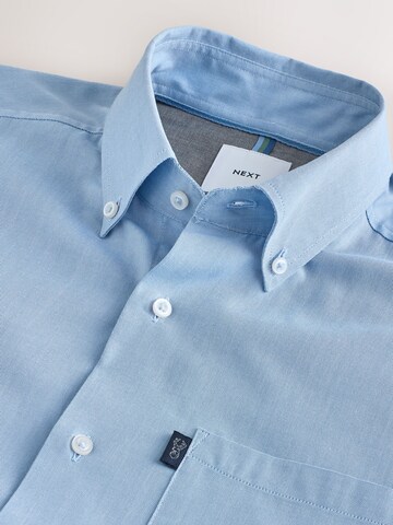 Next Regular Fit Hemd in Blau