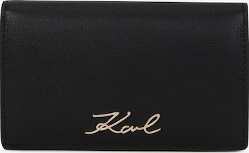 juoda Karl Lagerfeld Piniginė: priekis