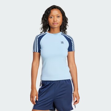 ADIDAS ORIGINALS Shirt 'Adicolor' in Blue: front