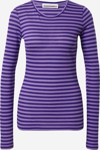 T-shirt 'Enricca' ARMEDANGELS en violet : devant