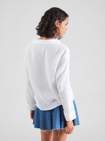 Abercrombie & Fitch Blus i vit