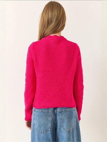 Bianco Lucci Pullover in Pink