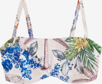 NextBandeau Bikini gornji dio - bijela boja: prednji dio