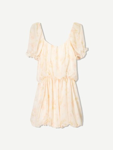 Bershka Dress in Beige