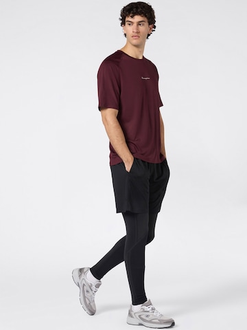 T-Shirt fonctionnel Champion Authentic Athletic Apparel en rouge