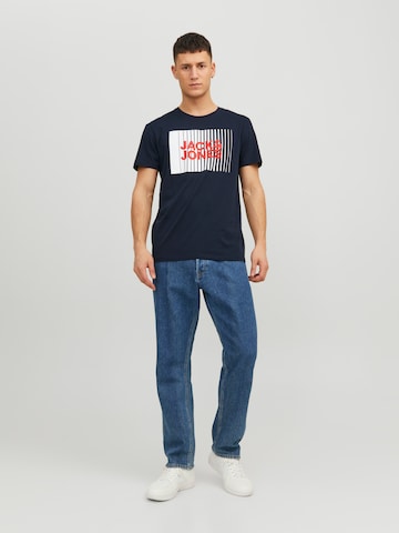 JACK & JONES Футболка 'JJECorp' в Синий
