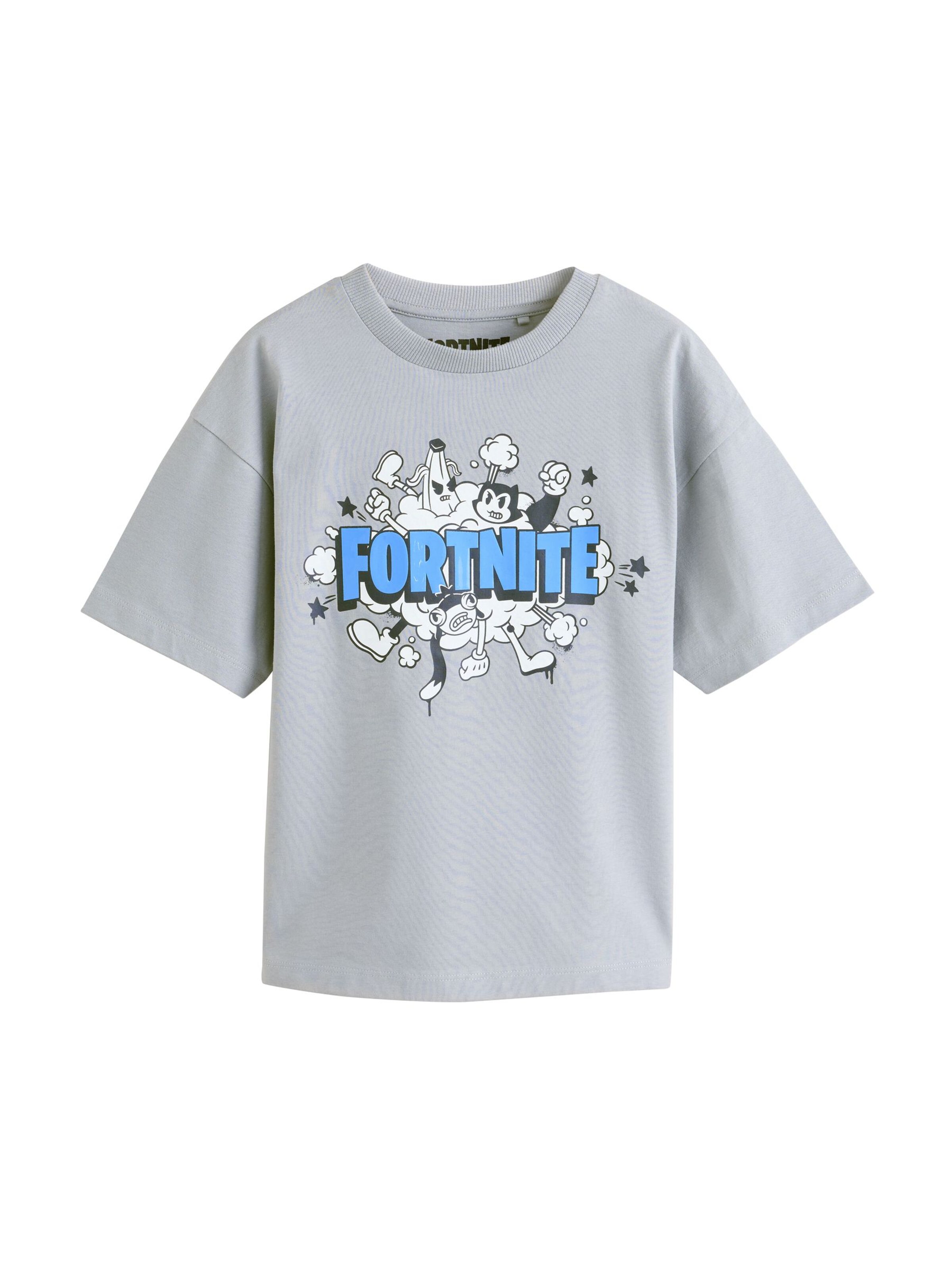Next - Camisola 'Fortnite' em cinzento: frente