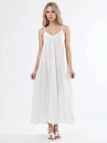 Busem - Vestido em branco: frente
