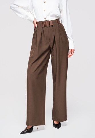 Ombre Wide leg Pants 'PACP-0101' in Brown