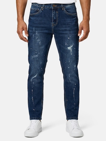 Tazzio Slimfit Jeans 'A110' i blå: forside