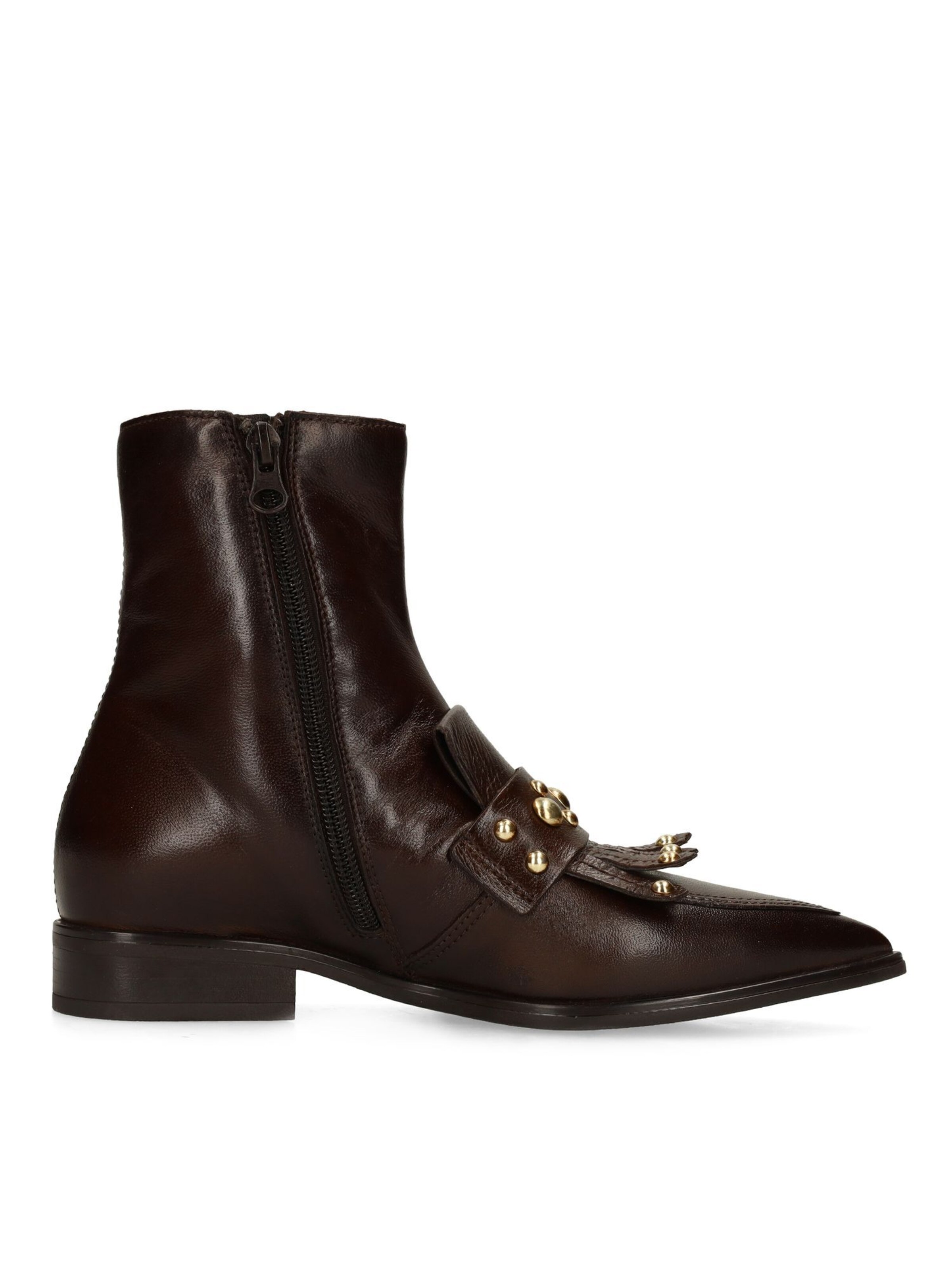 MANFIELD Stiefelette in Braun