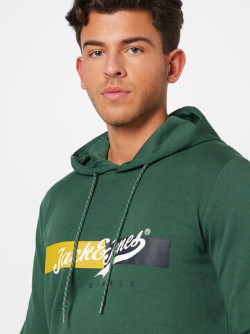 JACK & JONES Sweatshirt 'Becks' in Grün