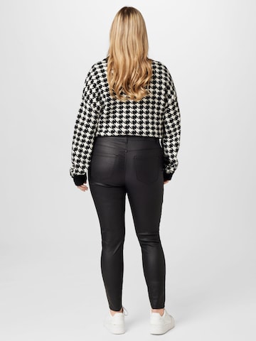 Vero Moda Curve Skinny Pants 'Even' in Black