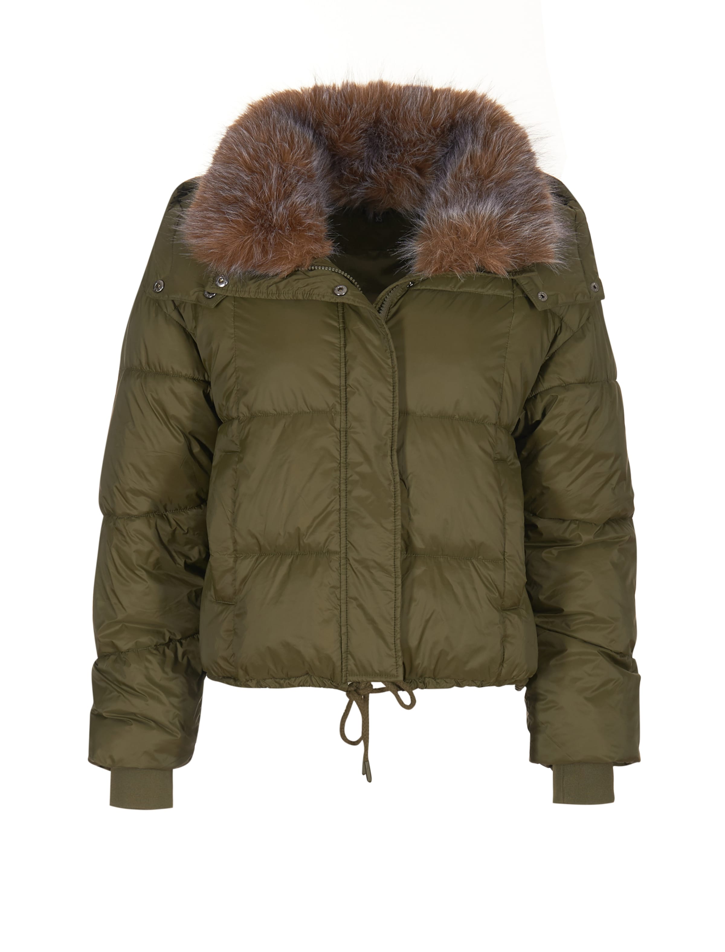 Veste mi-saison South Beach en vert : devant