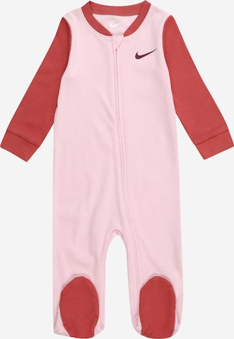 Nike SportswearPidžama set - roza boja: prednji dio