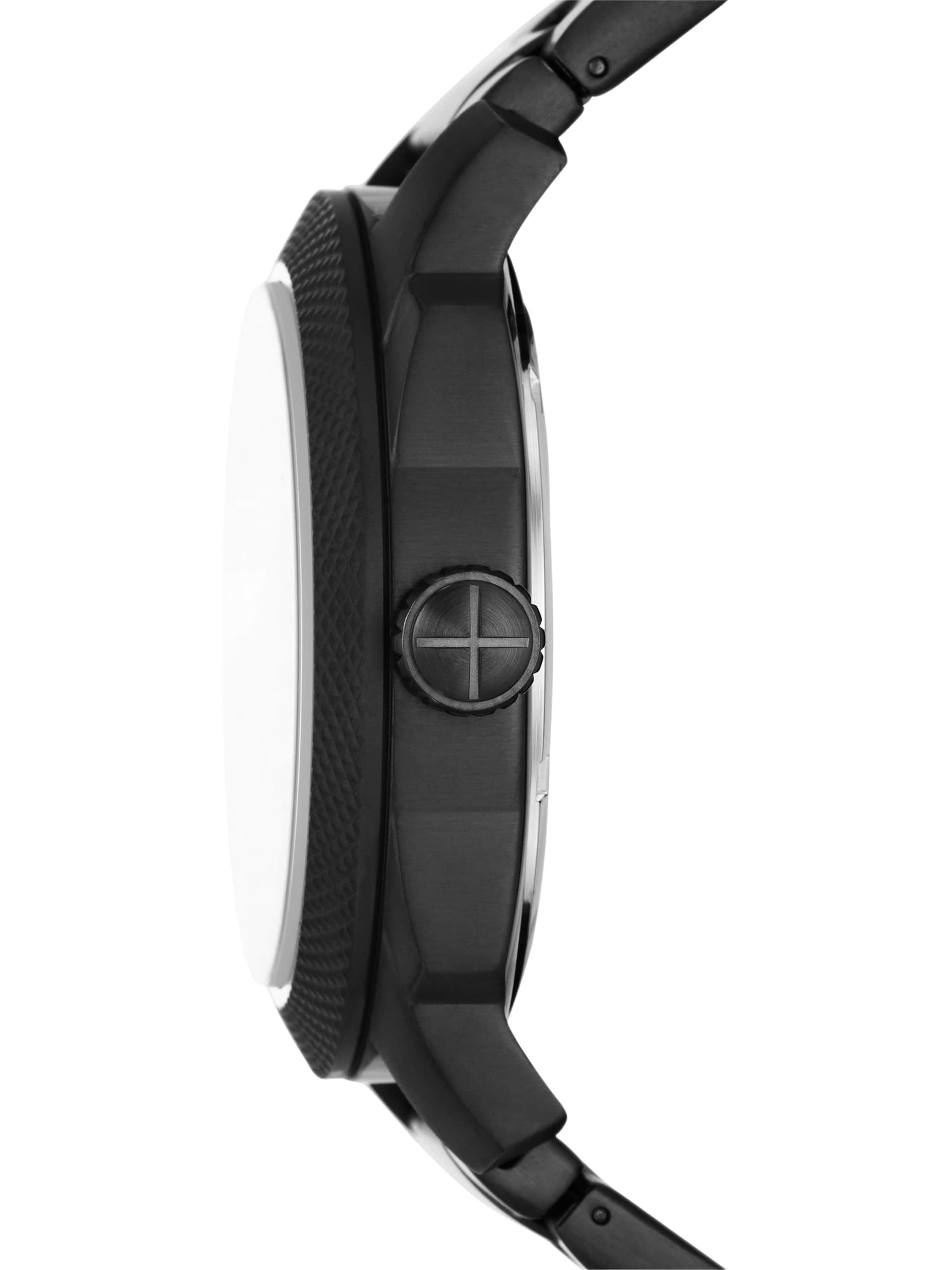 FOSSIL Analoogkell 'Machine', värv must