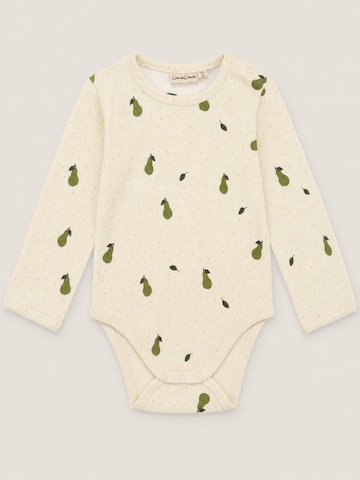 LouieLouie Sparkdräkt/body 'Louie Pear Fall' i vit: framsida