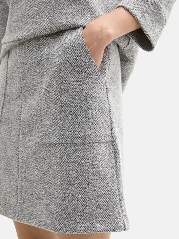 TOM TAILOR Rok in Grijs