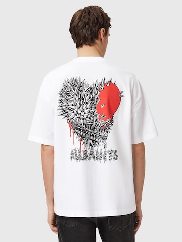 AllSaints Póló 'CHASTE' - fehér: elől