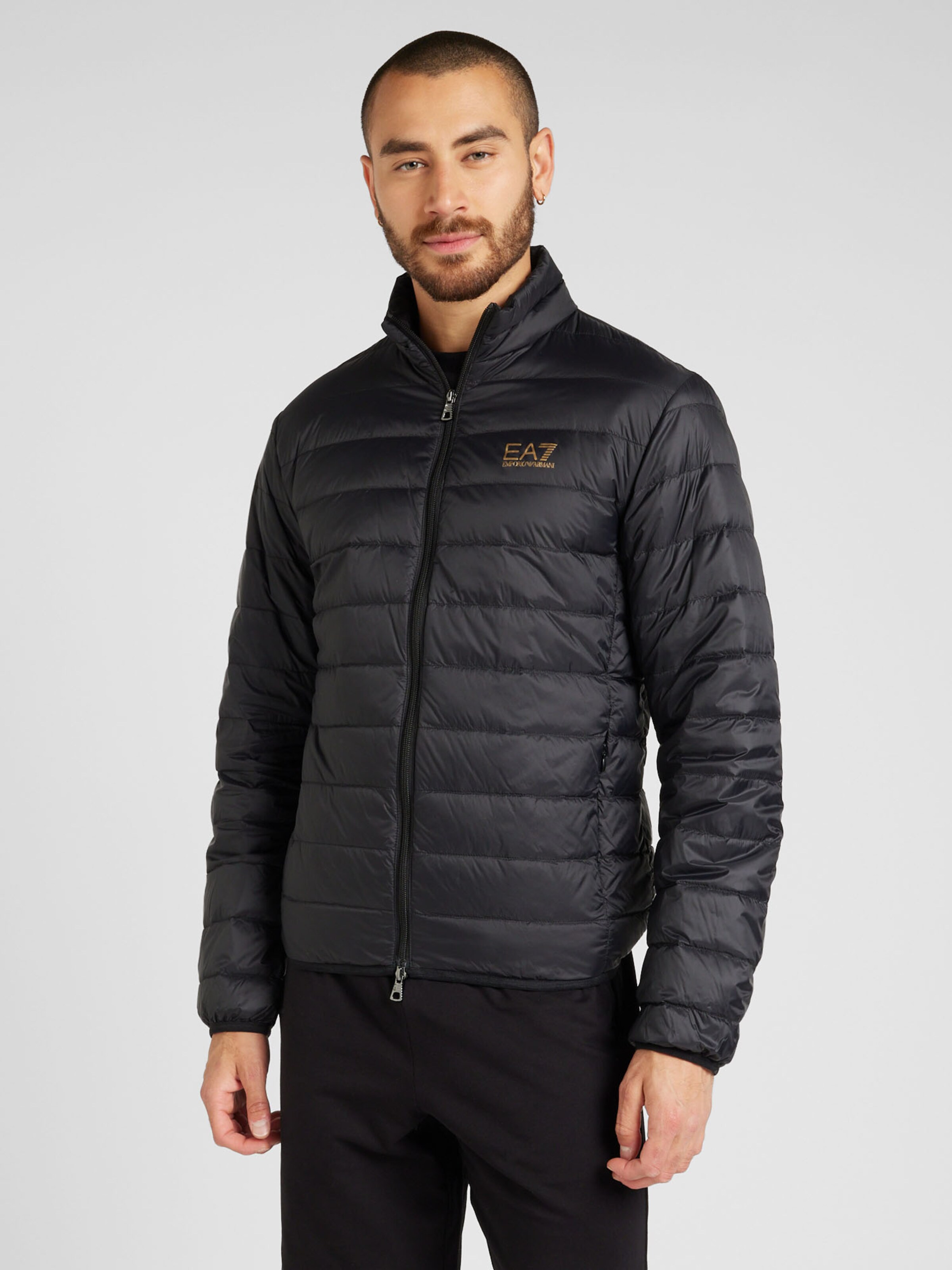 EA7 Emporio Armani Between-Season Jacket in Black | ABOUT YOU EA7 Emporio Armani Between-Season Jacket in Black | ABOUT YOU