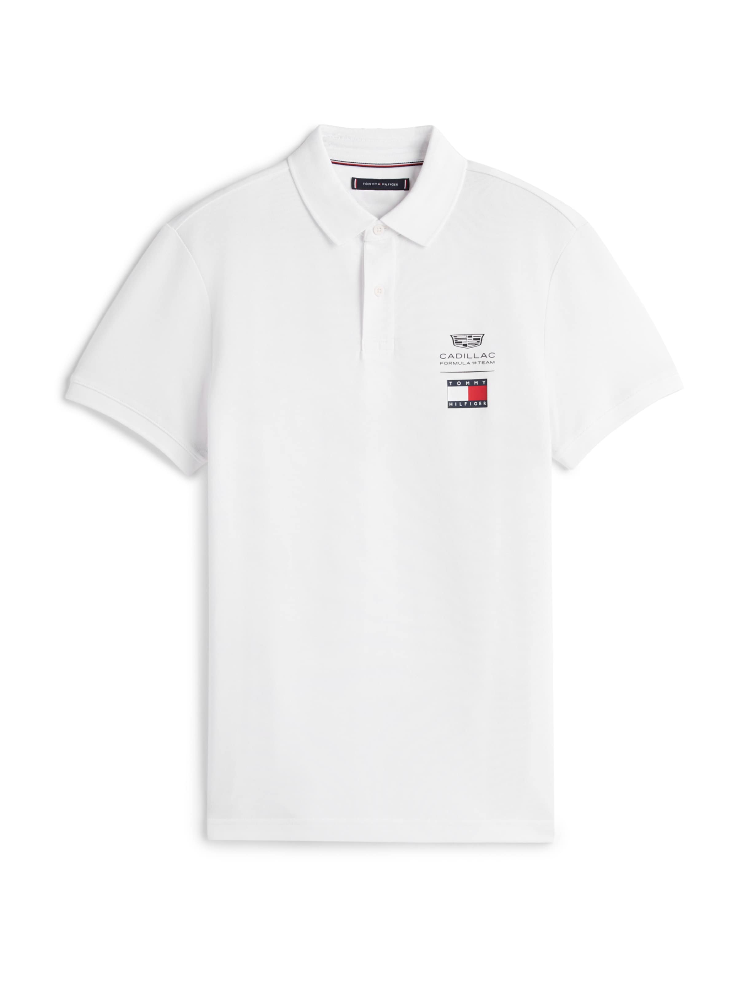 TOMMY HILFIGER Футболка в размере S в Красный / Черный / Белый, Обзор товара