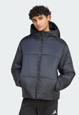 Veste de sport 'Essentials' ADIDAS SPORTSWEAR en noir : devant