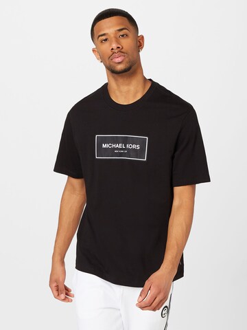 T-Shirt Michael Kors en noir : devant