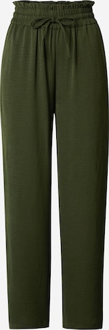 Regular Pantalon 'TIFF' VILA en vert : devant