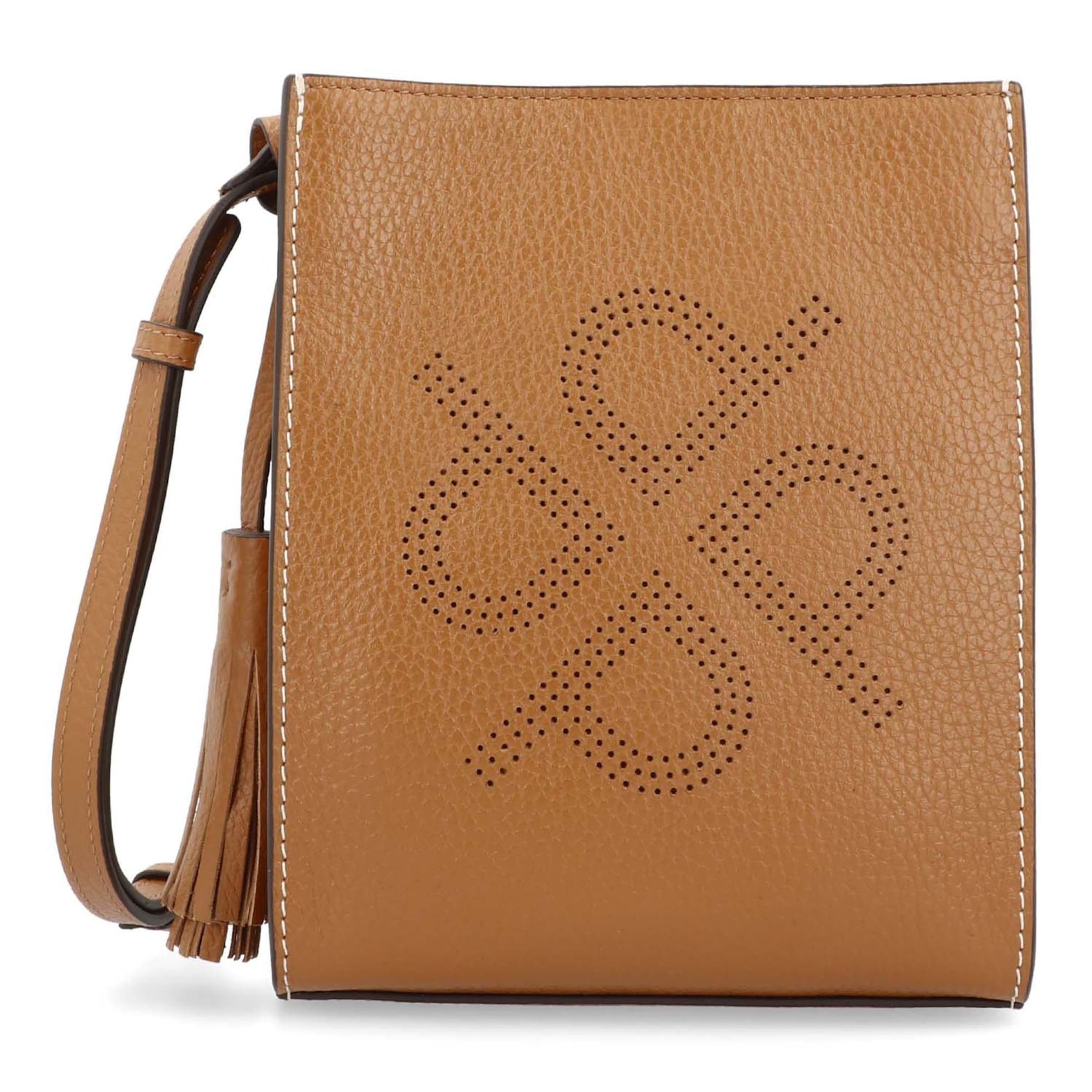 Picard Schoudertas 'Peephole' in Bruin: voorkant