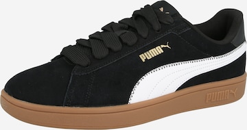 Sneaker low 'Smash 3.0' de la PUMA pe negru: față