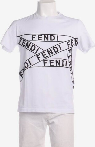 Fendi T-Shirt M in Weiß: predná strana