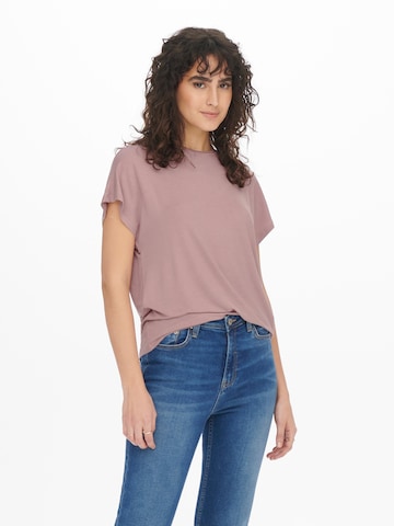 JDY T-Shirt 'Nelly' in Lila: predná strana