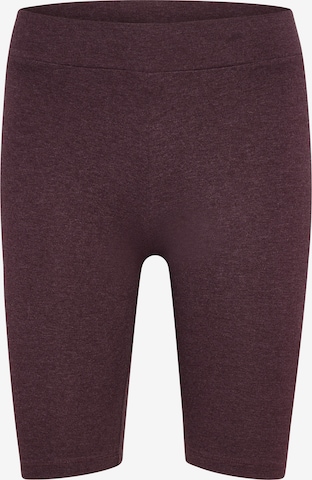 Hummel Skinny Sportsbukser 'Pulse' i brun: forside