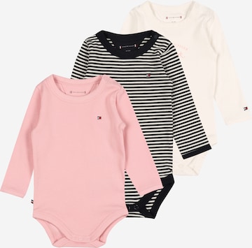 TOMMY HILFIGER Dupačky/body – pink: přední strana