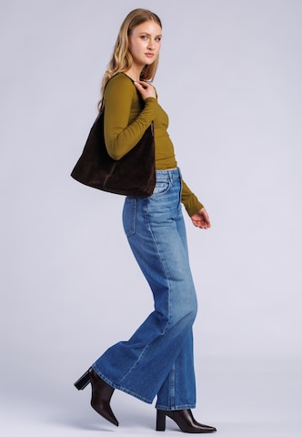 FREAKY NATION Handbag ' FNValen ' in Brown