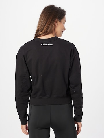 Bluză de molton de la Calvin Klein Underwear pe negru
