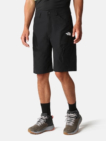 THE NORTH FACE Regular Sportshorts 'Exploration' in Schwarz: predná strana