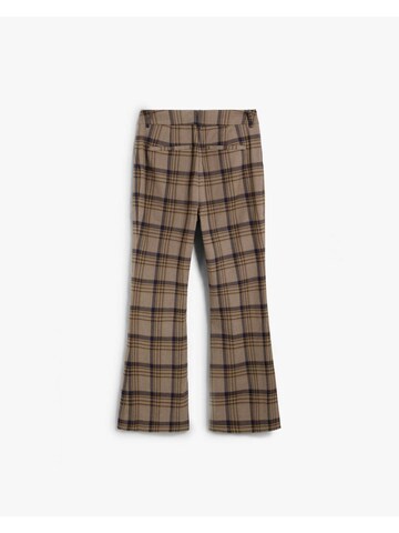 Scalpers Zvonový Kalhoty – hnědá