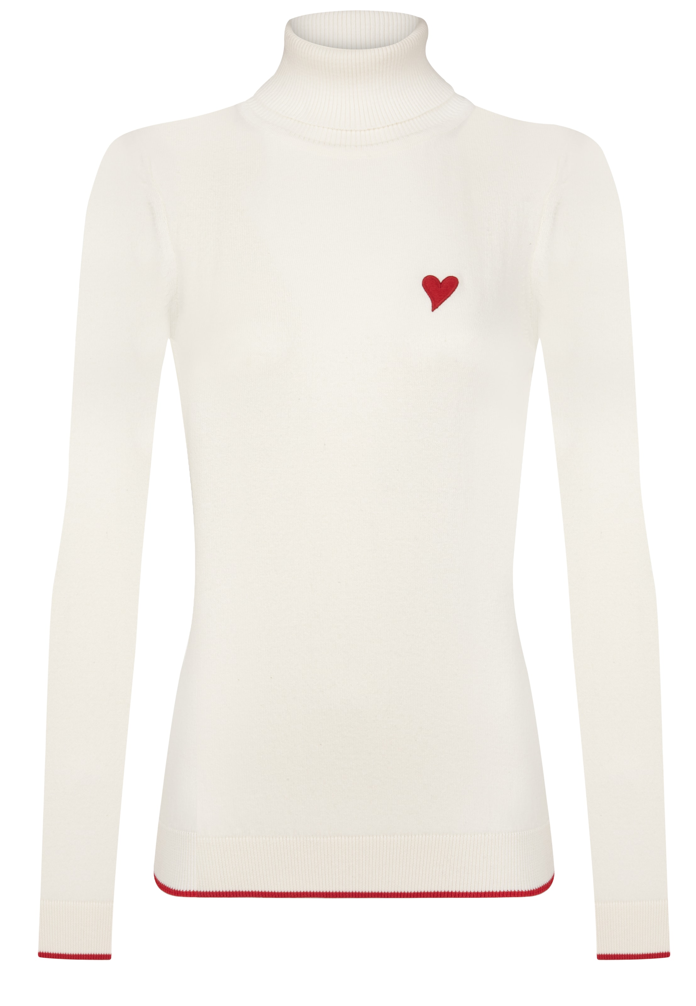 Felix Hardy Pullover in rot / weiß, Produktansicht