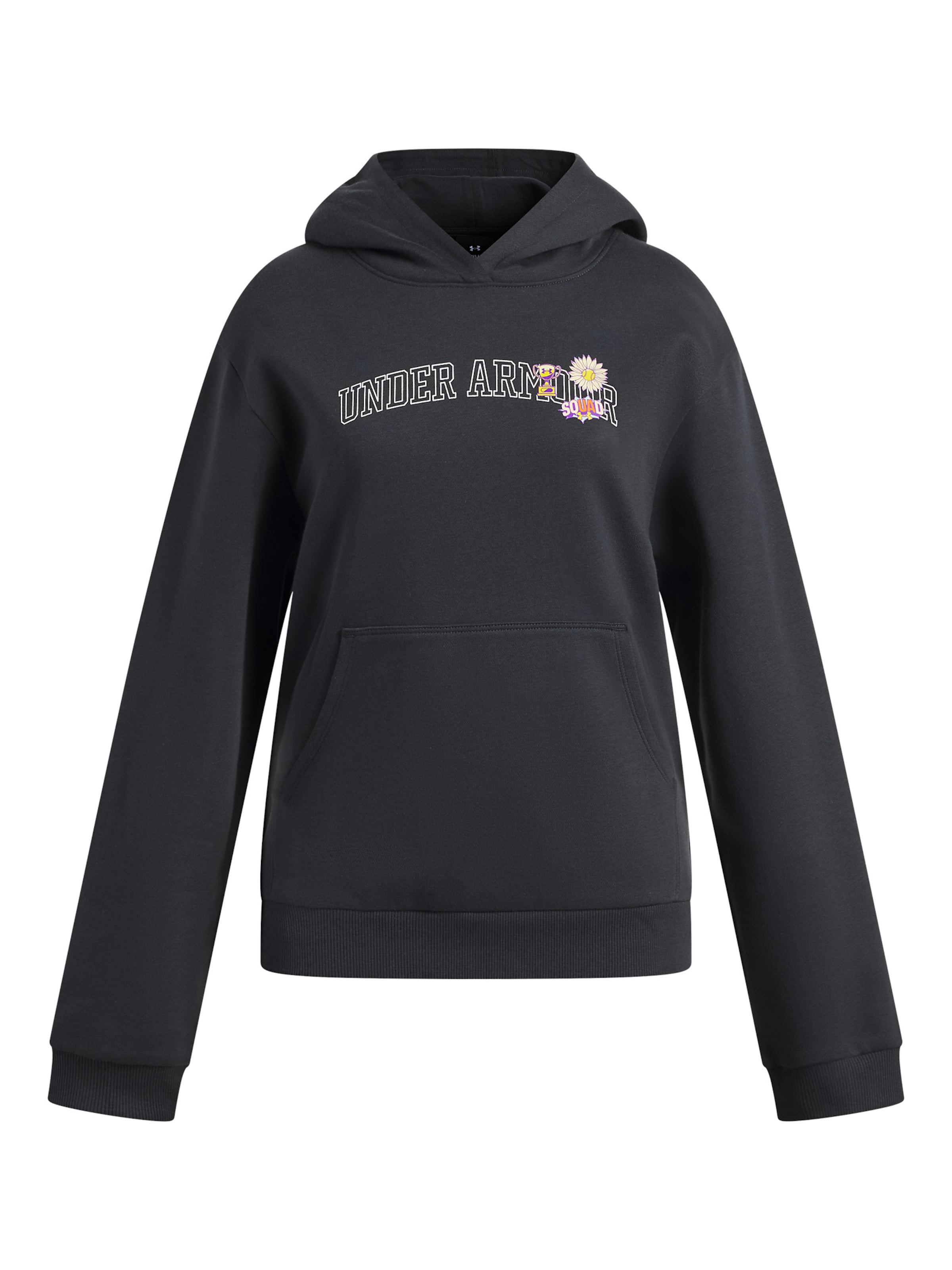 UNDER ARMOUR Sportief sweatshirt in Grijs: voorkant
