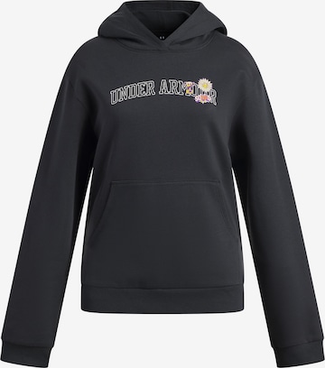 UNDER ARMOUR Sports sweatshirt in Grey: front